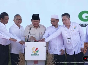 Prabowo Luncurkan Gerakan Indonesia Menanam yang Digagas Ustaz Adi Hidayat