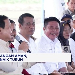 Video: Prabowo Tegaskan Asal Pangan Aman, IHSG Naik Turun Tak Masalah