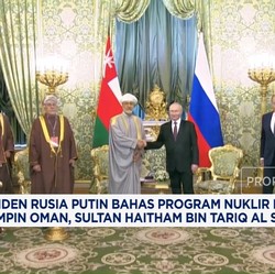 Video: Putin Bahas Program Nuklir Iran Bersama Pemimpin Oman