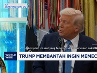 Video: Trump Bantah Ingin Pecat Gubernur The Fed