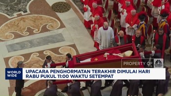 Video: Ribuan Pelayat Paus Fransiskus Padati Basilika Santo Petrus