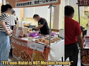 Bikin Bingung! Penjual Makanan Taruh Label Nonhalal dan Muslim-friendly