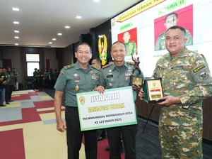 Sukses Bangun Desa Lewat TMMD, Bupati-Dandim Bogor Terima Apresiasi TNI AD