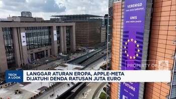 Video: Langgar Aturan Eropa, Apple-Meta Kena Denda Ratusan Juta Euro