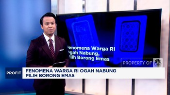 Video: Fenomena Warga RI Ogah Nabung Pilih Borong Emas