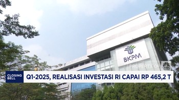Video: Q1-2025, Realisasi Investasi RI Capai Rp 465,2 T