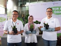 Perkuat Aksi GoZero%, Telkom Hadirkan Program Jejak Hijau Srikandi