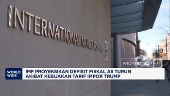 Video: IMF Proyeksi Defisit Fiskal AS Turun Efek Kebijakan Tarif Trump