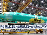 Video: Kena Boikot, Boeing Bakal Alihkan Pesawat Yang Dipesan China