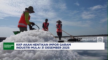 Video:Demi Swasembada di 2027, Impor Garam Industri Disetop Akhir 2025