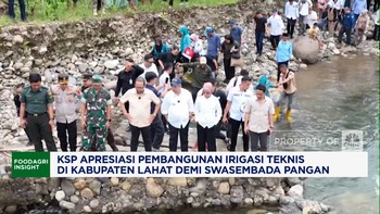 Video: KSP Apresiasi Pemda Lahat Bangun Irigasi Teknis Demi Swasembada