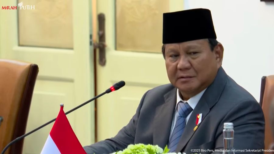 Kunjungan Resmi PM Republik Fiji Sitiveni Rabuka, 24 April 2025. (Tangkapan Layar Youtube)