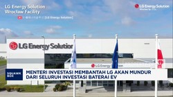 Video: Menteri Investasi Bantah LG Mundur Dari Seluruh Investasi EV