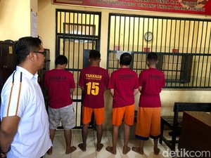 4 Tersangka Penculik Santri Ponpes Metal Pasuruan Positif Pakai Sabu