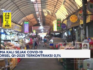Video: Pertama Kali Sejak Covid, PDB Korsel Q1-2025 Terkontraksi 0,1%