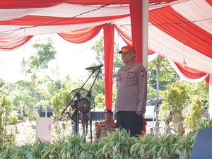 Wakapolda Riau Pimpin Gladi Jambore Karhutla di Tahura Minas