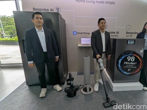 Samsung Rilis 3 Bespoke AI Baru, Kulkas Sampai Vacuum Cleaner