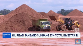 Video:Sumbang 23% Total Investasi RI Disumbang Dari Hilirisasi Tambang