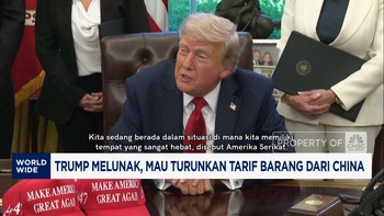 Video: Trump Melunak, Mau Turunkan Tarif Barang Dari China