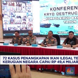 Video: 72 Kasus Penangkapan Ikan Ilegal Rugikan Negara Rp49,4 M