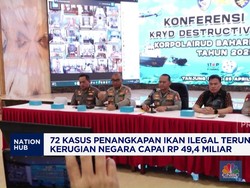 Video: 72 Kasus Penangkapan Ikan Ilegal Rugikan Negara Rp49,4 M