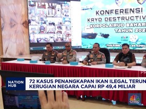 Video: 72 Kasus Penangkapan Ikan Ilegal Rugikan Negara Rp49,4 M