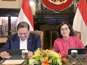 Negosiasi Tarif, Airlangga & Sri Mulyani Bertemu Menkeu AS Sccot Bessent