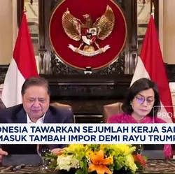 Video: Indonesia Tawarkan Sejumlah Kerja Sama Demi Rayu Trump