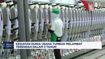 Video: Kegiatan Dunia Usaha Tumbuh Melambat Terendah Dalam 3 Tahun
