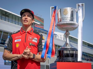 Marc Marquez Jagokan Barcelona Juara Copa del Rey