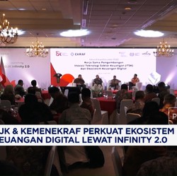 Video: OJK & Kemenekraf Perkuat Keuangan Digital Lewat Infinity 2.0