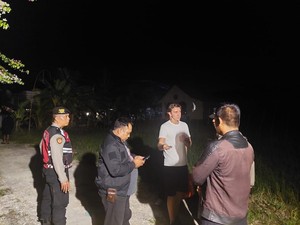 Bule Rusia Lakukan Vandalisme di Tembok Vila Kuta Utara