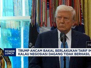 Video: Trump Ancam Beri Tarif Impor Balasan Jika Nego Tak Berhasil
