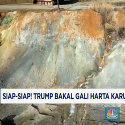 Video: Trump Bakal Gali Harta Karun, Cuan Rp 5.000 T