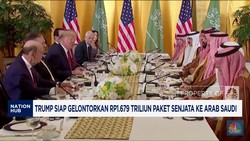 Video: Trump Tawarkan Paket Senjata Senilai Rp1.679 T ke Arab Saudi