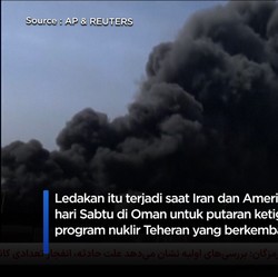 Video: Ledakan Dahsyat di Pelabuhan Iran, Lebih Dari 400 Orang Terluka