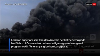 Video: Ledakan Dahsyat di Pelabuhan Iran, Lebih Dari 400 Orang Terluka