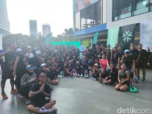 Digelar di 10 Kota, Acara Lari One Eighty Run Diikuti 1.100 Pelari
