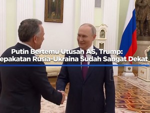 Video: Putin Bertemu Utusan AS, Kesepakatan Rusia-Ukraina Sudah Dekat?