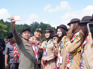 Gubernur Apresiasi Kolaborasi Kapolda Riau Sukseskan Jambore Karhutla