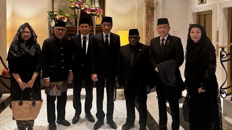Jokowi dan Utusan Prabowo di Vatikan. (Dok. Istimewa)