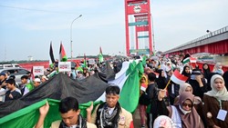 Aksi Bela Palestina di Sumsel Kumpulkan Donasi Rp 2,3 Miliar