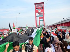 Aksi Bela Palestina di Sumsel Kumpulkan Donasi Rp 2,3 Miliar