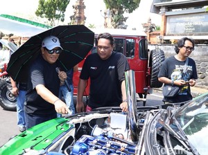180 Mobil Diesel Adu Kreativitas Modifikasi di Tabanan