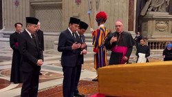 Jokowi Hadiri Pemakaman Paus Fransiskus Mewakili Indonesia