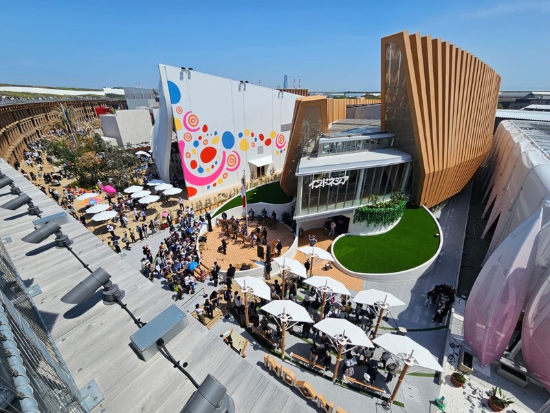 Penampilan Saung Angklung Udjo di World Expo 2025 Osaka. (Dok. Kementerian PPN/Bappenas) Penampilan Saung Angklung Udjo di World Expo 2025 Osaka. (Dok. Kementerian PPN/Bappenas)