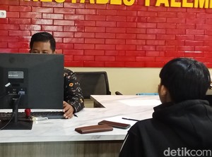 Aril Kecopetan di Pasar 16 Ilir Palembang, Korban Lapor Polisi