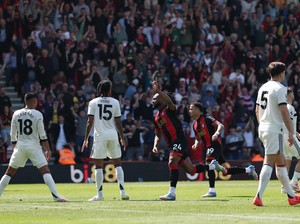 Bournemouth Vs MU Tuntas 1-1: Hojlund Selamatkan Setan Merah