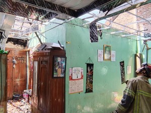 Gegara Anak Main Korek Api, Rumah Warga Cawas Klaten Terbakar