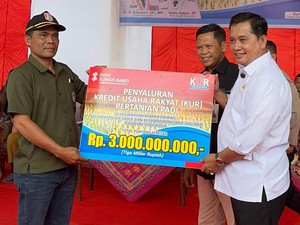 Bank Sumsel Babel Dukung Gerina Lewat KUR untuk Petani di Banyuasin